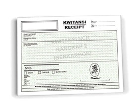 Bamboo Indo Makmur Kwitansi NCR 1/2 Folio (2 Ply) 1