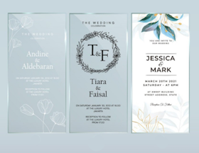 Snapy Undangan Akrilik 1