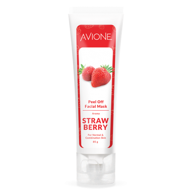 Avione Surya Cemerlang Peel Off Facial Mask Strawberry 1