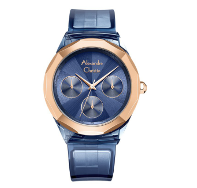 Alexandre Christie Ladies Blue Dial 1