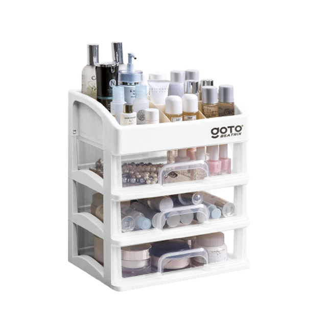 GOTO Hardware Cosmetic Organizer Beatrix Transparant 1