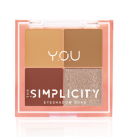 Y.O.U Simplicity Eyeshadow Quad 1