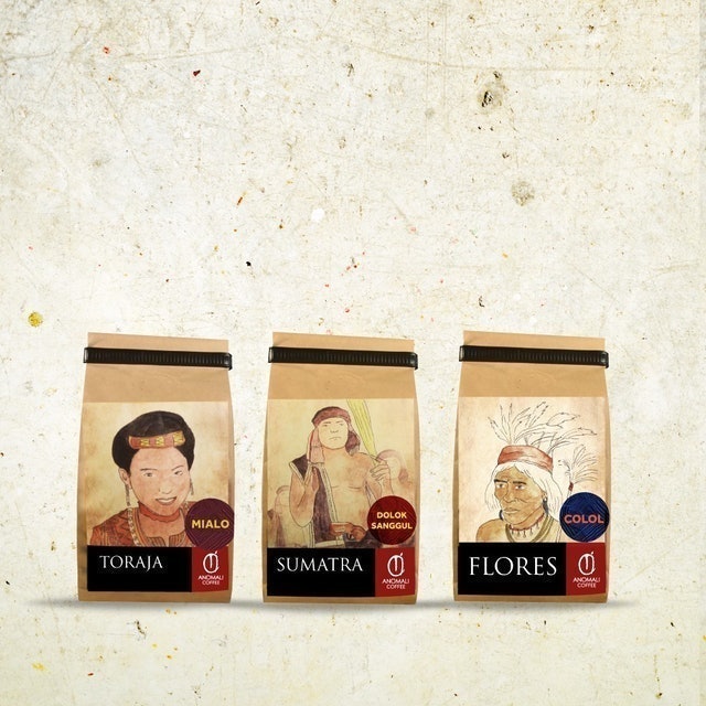 Anomali Coffee Paket Biji Kopi 100 Gr - 3 Pack 1