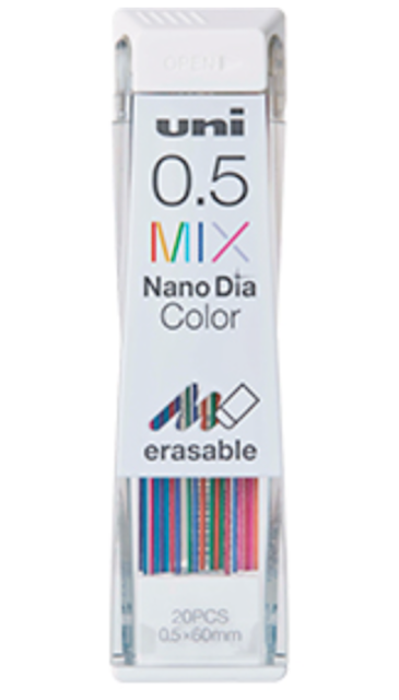 Mitsubishi Uni 0.5 Mix Nano Dia Color 1