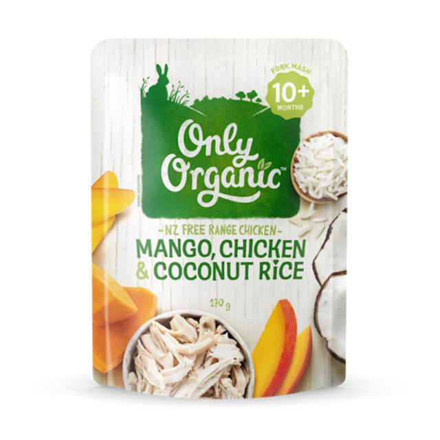 Only Organic Mango Chicken & Coconut Rice 1