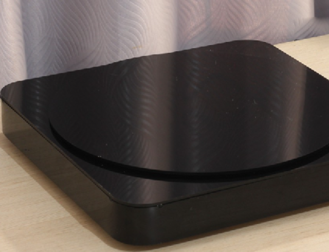 Black Acrylic Rotary Cake Display  1