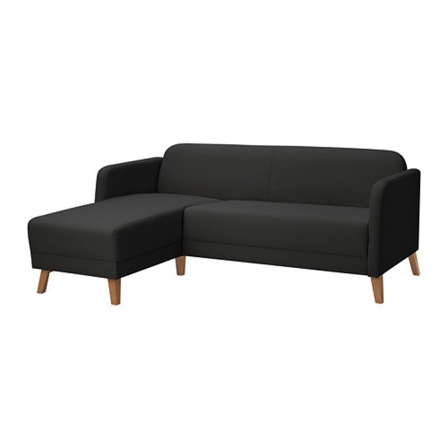 IKEA LINANÄS Sofa 3 dudukan, dengan chaise longue/vissle 1