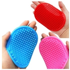 Sisir Bulu dan Pijat Grooming Karet 1