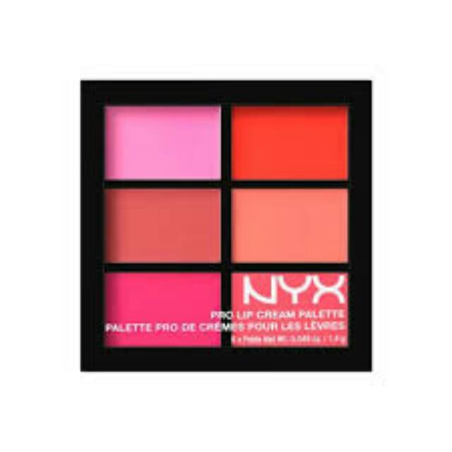 NYX Pro Lip Cream Palette 1