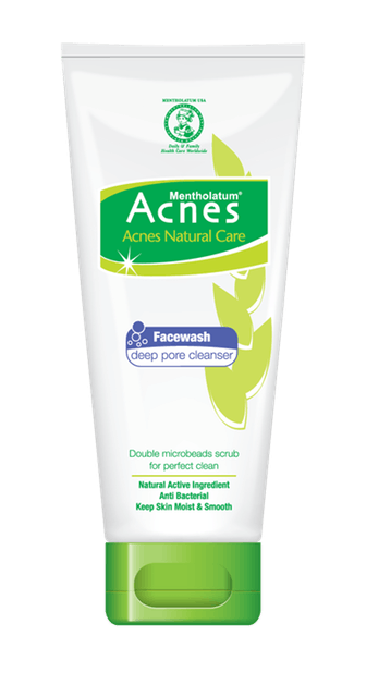 Rohto Acnes Natural Care Deep Pore Cleanser Face Wash 1