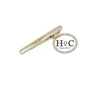 House of Cuff Pin Tie Gold Silver Bezel 09 1