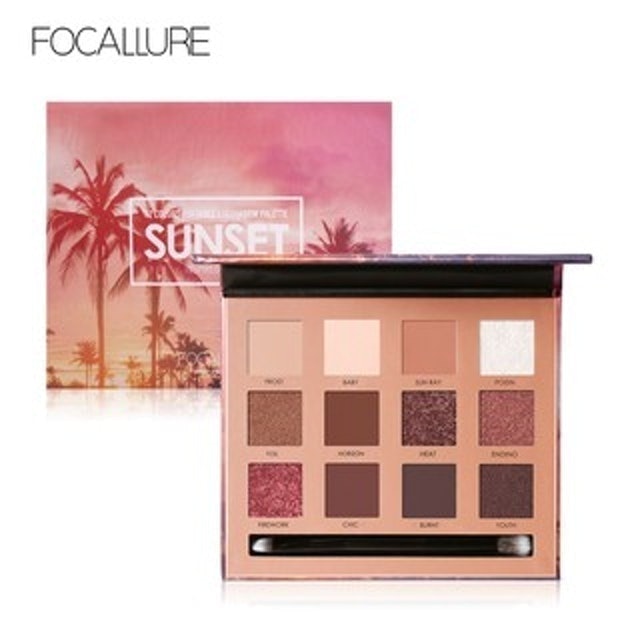 Focallure Sunset Eyeshadow Palette 1