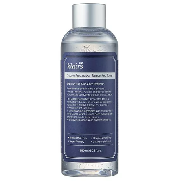 Dear, Klairs Supple Preparation Unscented Toner 1