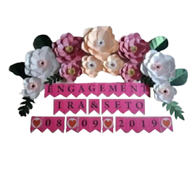 Stefhany Flower Paper Flower Murah & Komplit 1