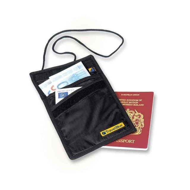 Travel Blue  RFID Blocking Slimline Neck Wallet  1