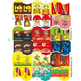 Amplop Lebaran Motif Snack 1