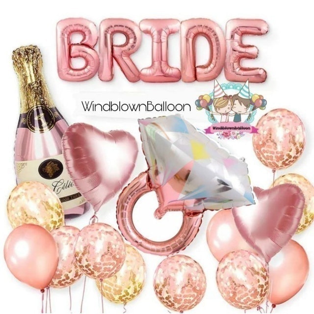 Windblown Ballon Set Dekorasi Backdrop Bride 1