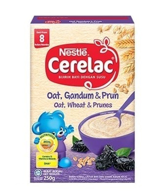 Nestle  Cerelac Oat, Gandum, & Prun 1