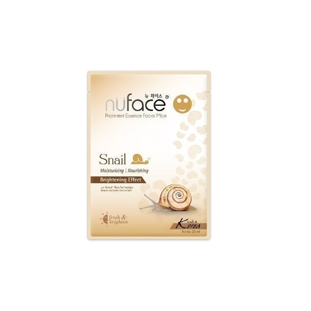Nuface  Prominent Essence Facial Mask Snail 1