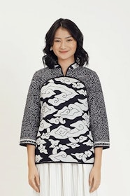 10 Rekomendasi Baju Batik Kombinasi Terbaik untuk Wanita (Terbaru Tahun 2022) 5