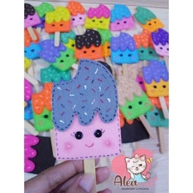 Alea Craft Amplop Lebaran Karakter Ice Cream 1