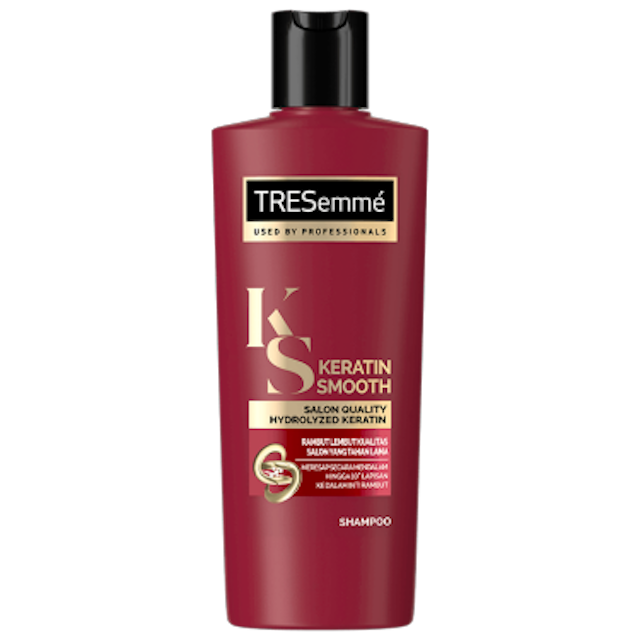 Unilever TRESemmé Keratin Smooth Shampoo Kualitas Salon 1