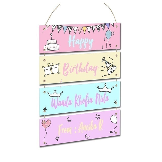 Flashpixel  Hiasan Dinding Susun Gantung 1