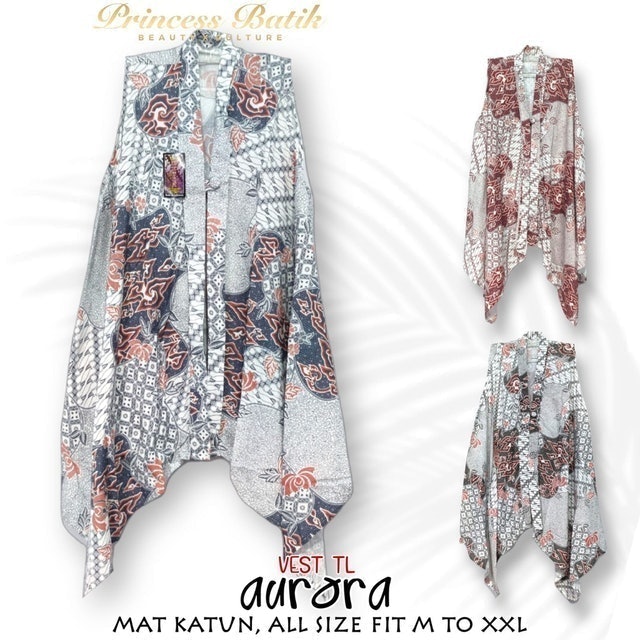 Princess Batik Vest TL Aurora Sekar Jagad 1