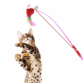 Mainan Kucing Pancingan Boneka Tikus Lonceng 1