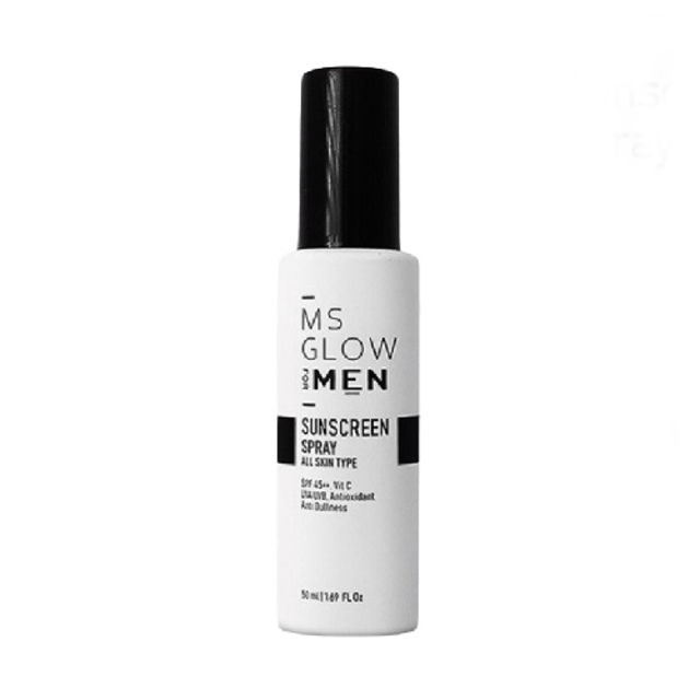 MS Glow for Men Sunscreen Spray 1