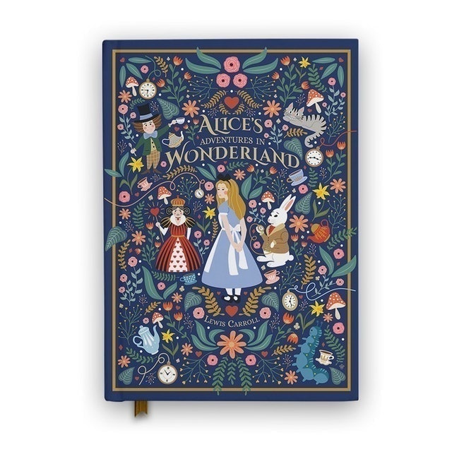 Burning Wasabi Alice in Wonderland 4 Hard Cover Diary Notebook Jurnal 1