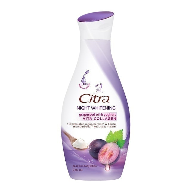 Unilever Citra Night Whitening Body Lotion 1