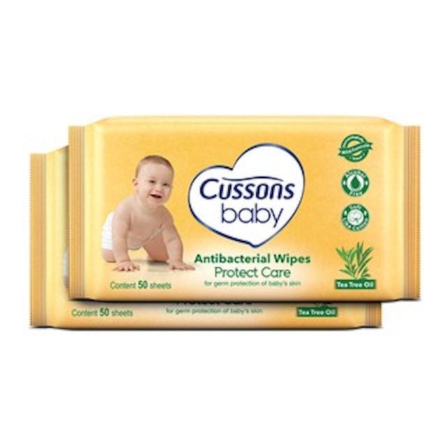 PZ Cussons Cussons Baby Protect Care Antibacterial Wipes 1