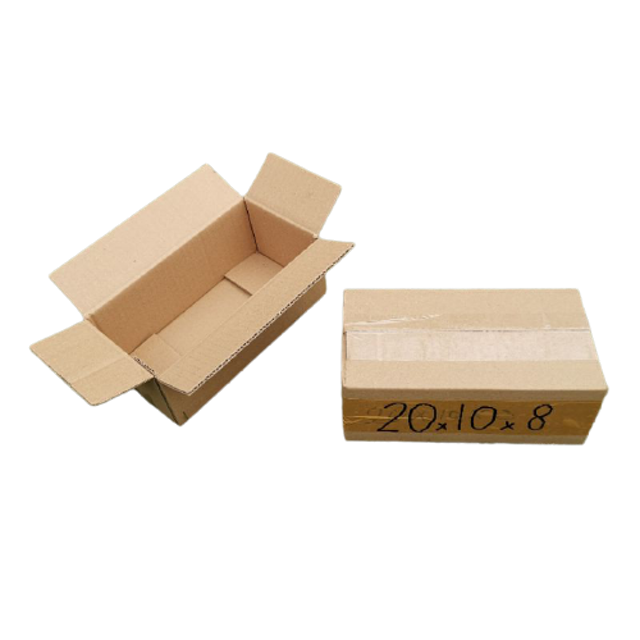 Kardus Packaging Ukuran 20x10x8 Polos 1