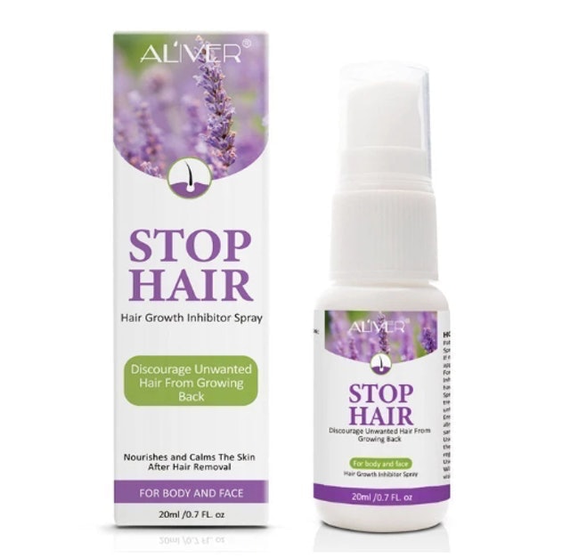 Aliver Natural Hair Removal and Hair Growth Inhibitor Spray 1