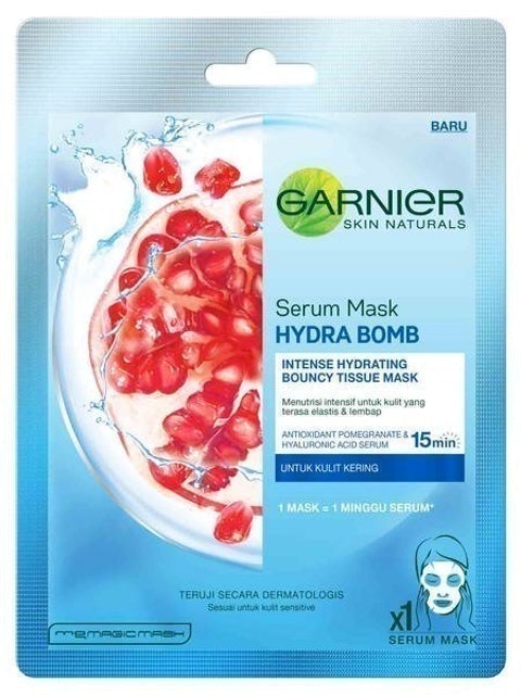 Garnier Serum Mask Hydra Bomb Pomegranate 1