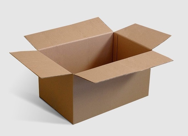 Kardus Box Polos - Karton Packing 36x23x19 cm 1