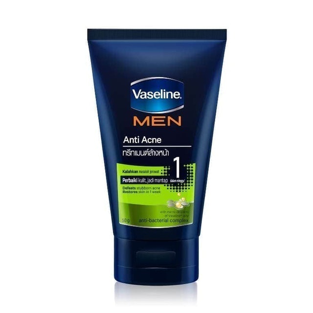Unilever Vaseline Men Face Anti-acne Face Wash 1