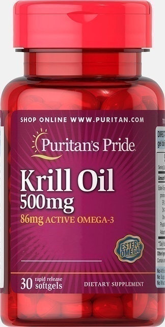 Puritan's Pride Red Krill Oil 1