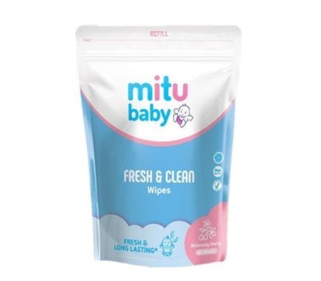 Godrej Mitu Baby Tisu Fresh & Clean Pink Refill 1