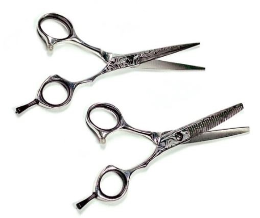 Koryu Nikko Hair Scissors – Package Set Silver Batik 1