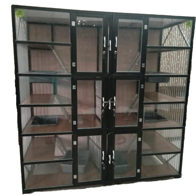 Kandang Kucing Super Jumbo 6 Pintu 1