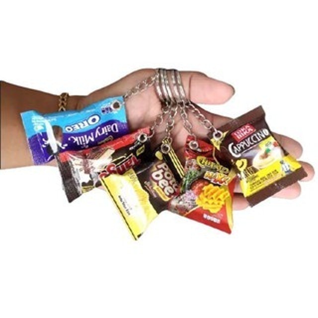 Gantungan Kunci Miniatur Snack 1
