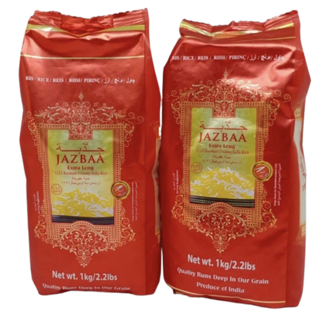 Jazbaa Extra Long 1121 Creamy Basmati Sella Rice 1