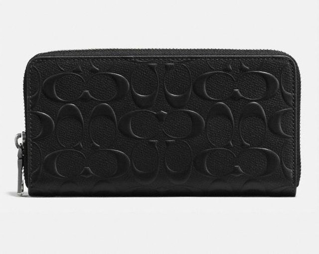 COACH Accordion Wallet In Signature Leather 1