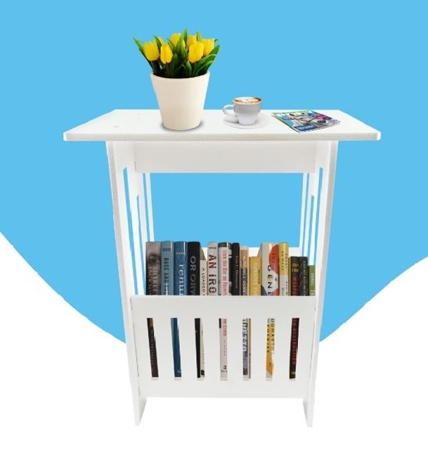 YuThena Meja Rak Buku Minimalis 1