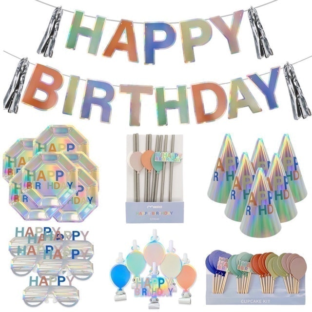 Scoop Ideas Dekorasi Pesta Party Set Birthday Boy  1