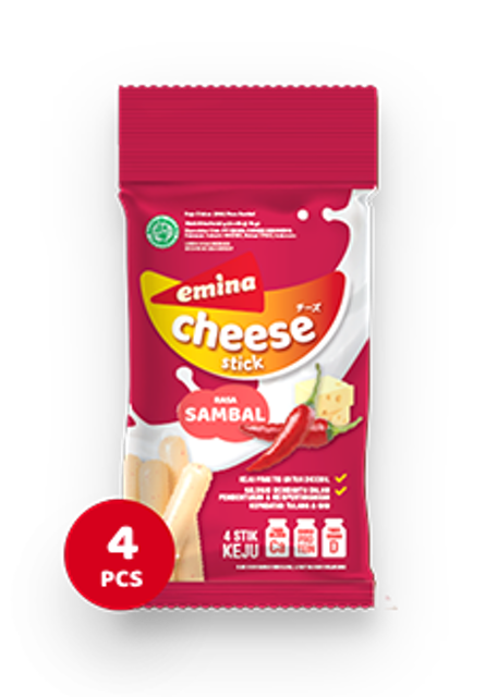 Emina Cheese Cheese Stick Rasa Sambal 1