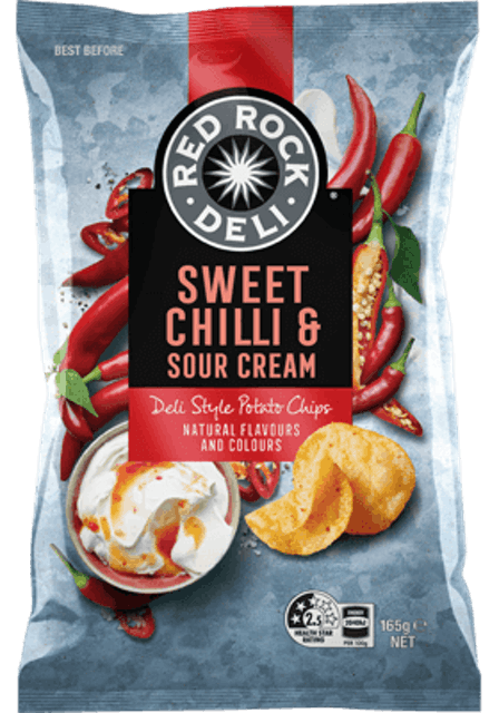Red Rock Deli  Sweet Chilli & Sour Cream 1