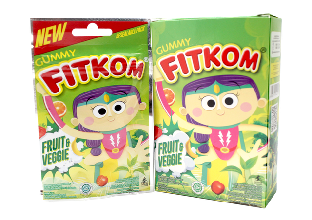 SOHO Fitkom Gummy Fruit & Veggie 1